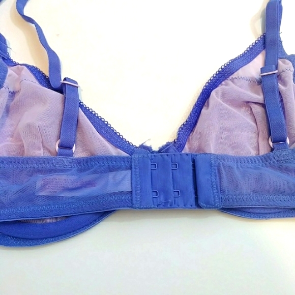 Xhilaration Sexy Lace Bra Violet Storm 34B - Picture 4 of 4
